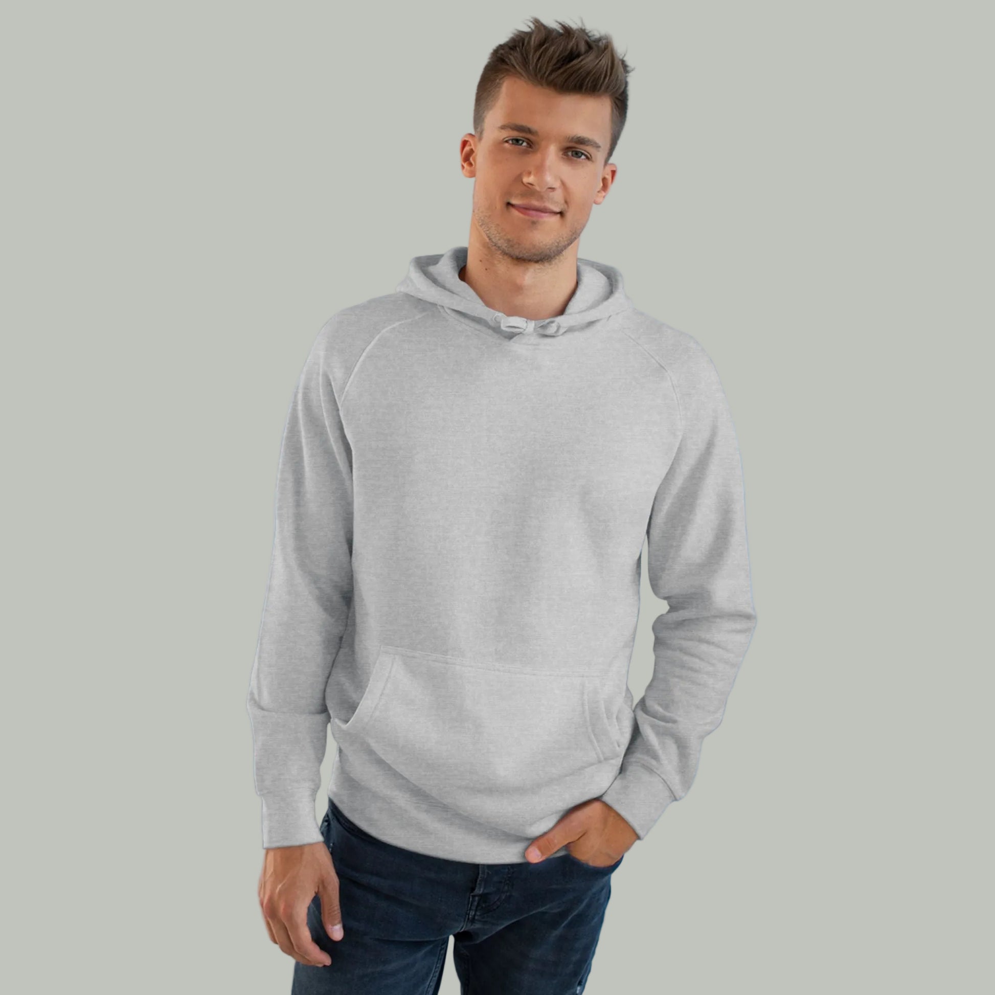 Delete Classic White Hoodie — Minimal Unisex Pullover-23