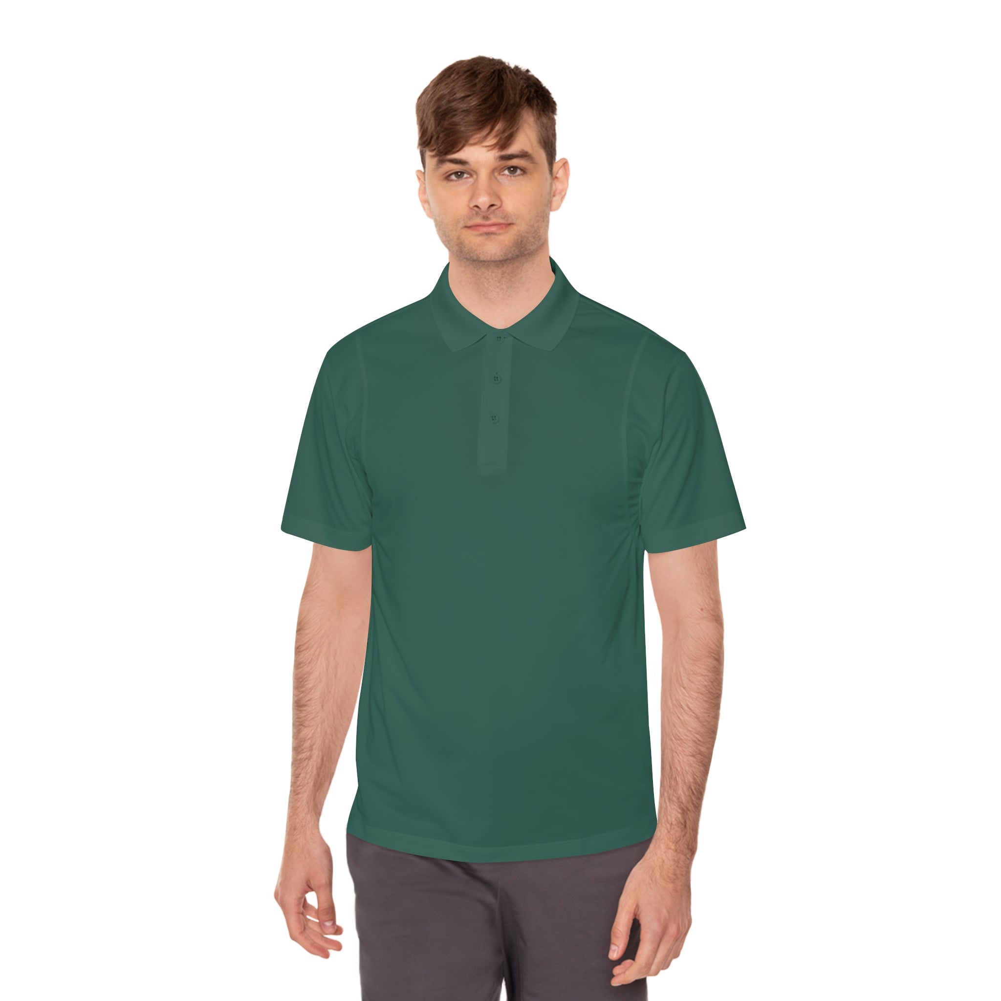 Delete Classic Men’s Sport Polo Shirt — Breathable Athletic Performance Polo-zoom-22