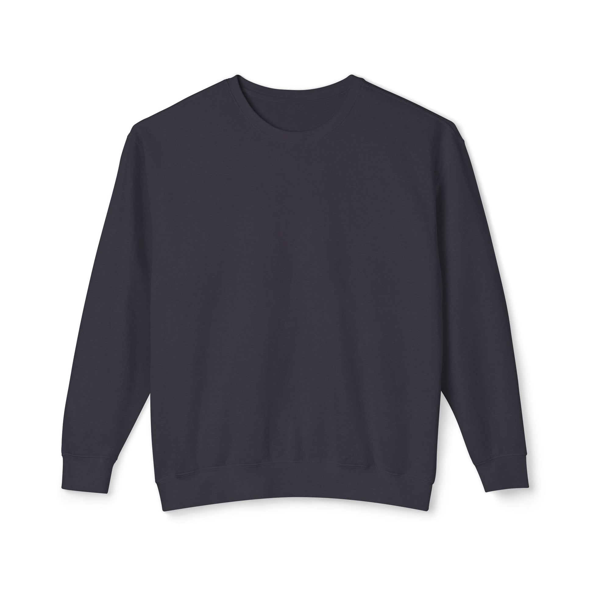 Delete Crewneck Sweatshirt — Minimal White Lightweight Pullover-12