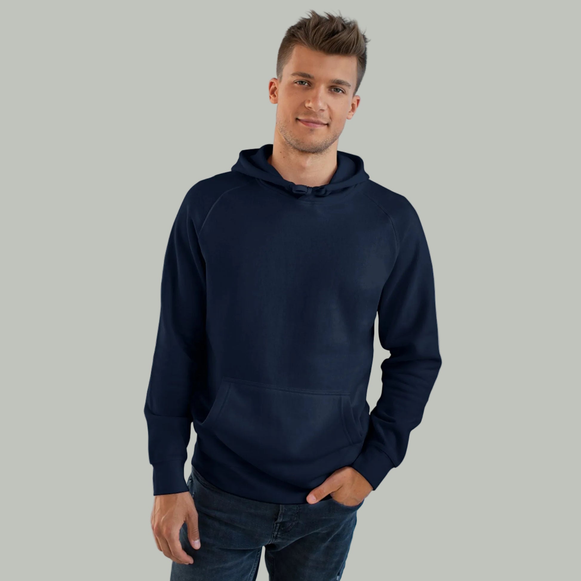 Delete Classic White Hoodie — Minimal Unisex Pullover-27
