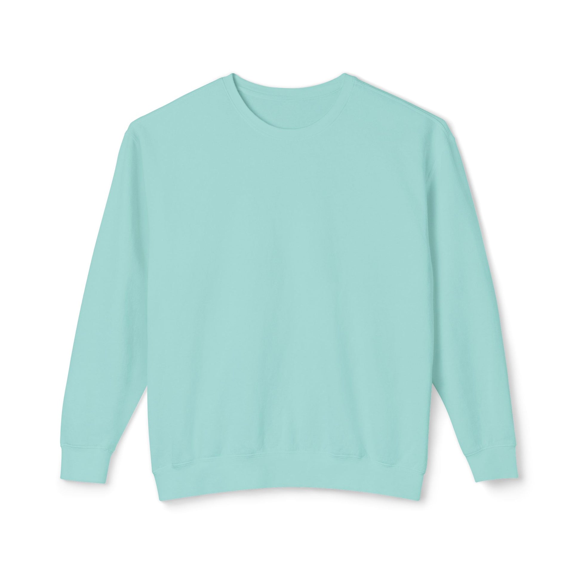 Delete Crewneck Sweatshirt — Minimal White Lightweight Pullover-9