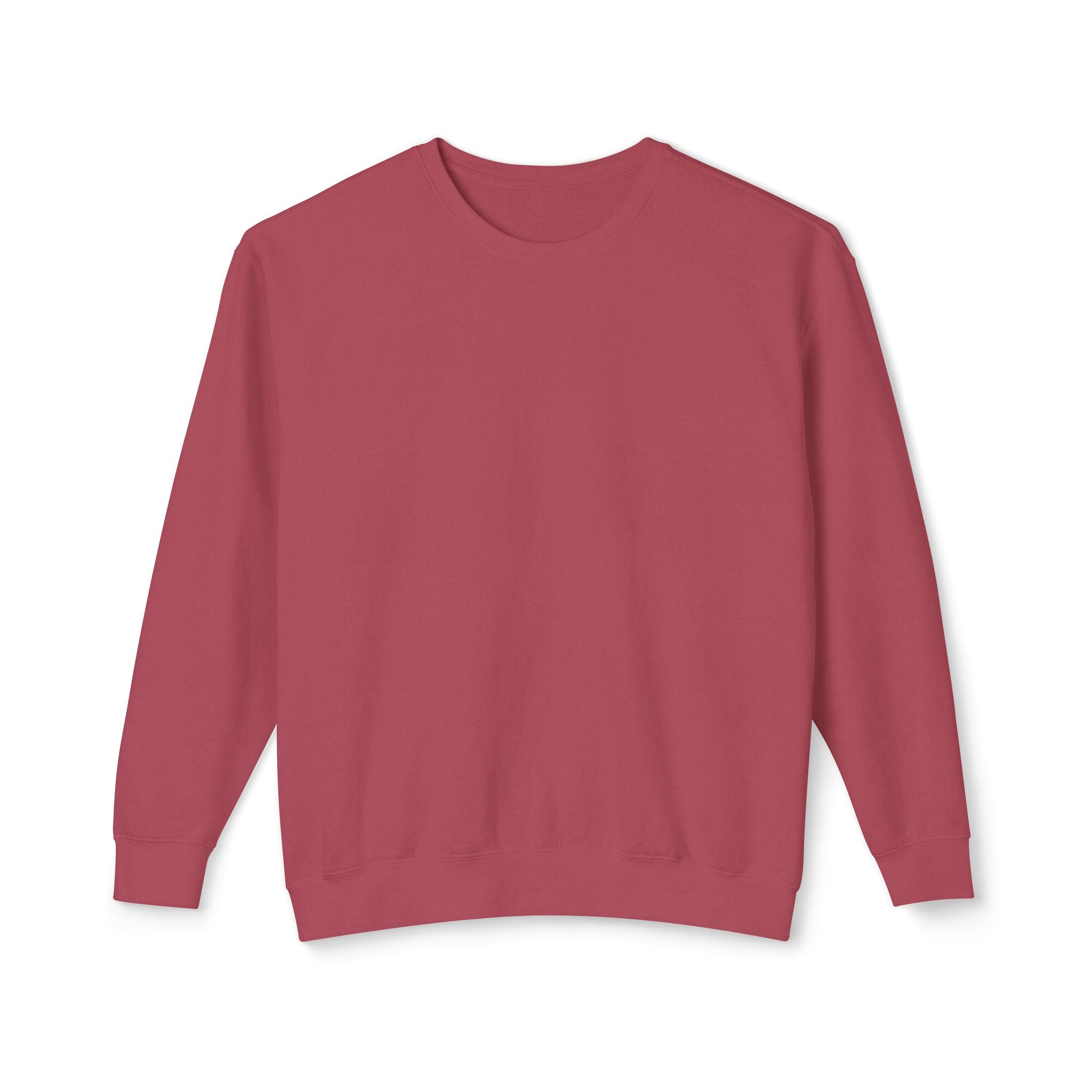 Delete Crewneck Sweatshirt — Minimal White Lightweight Pullover-zoom-14