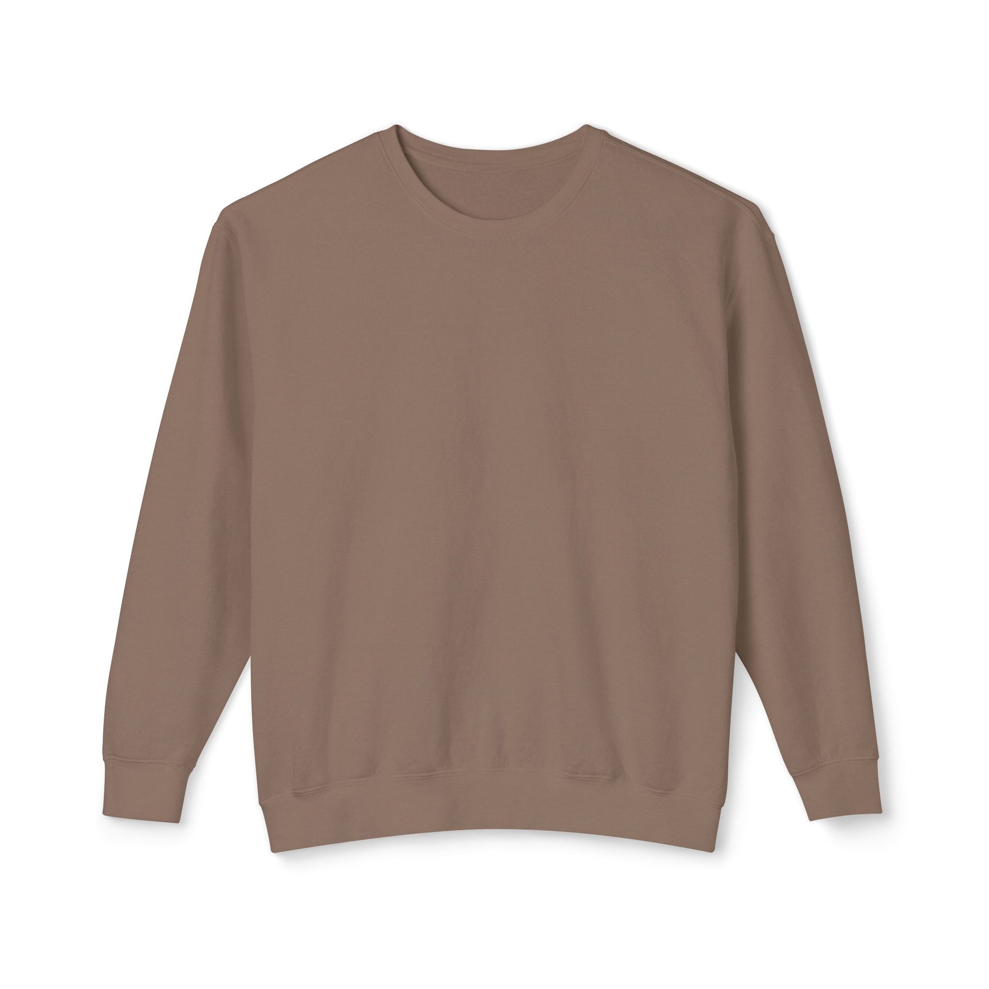 Delete Crewneck Sweatshirt — Minimal White Lightweight Pullover-5