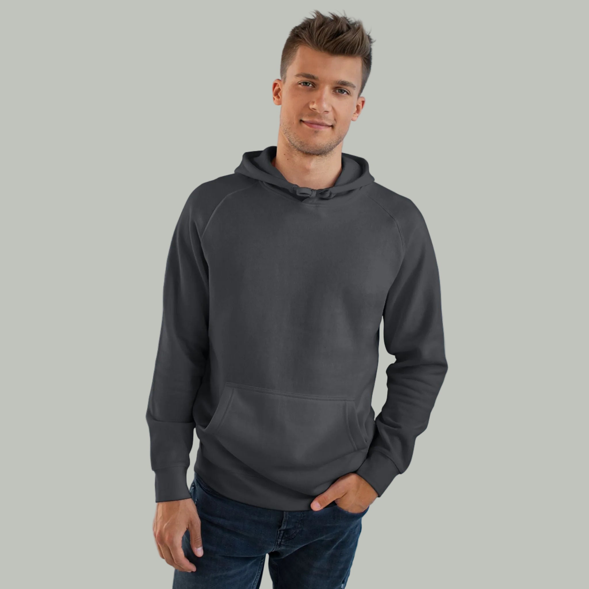 Delete Classic White Hoodie — Minimal Unisex Pullover-zoom-26