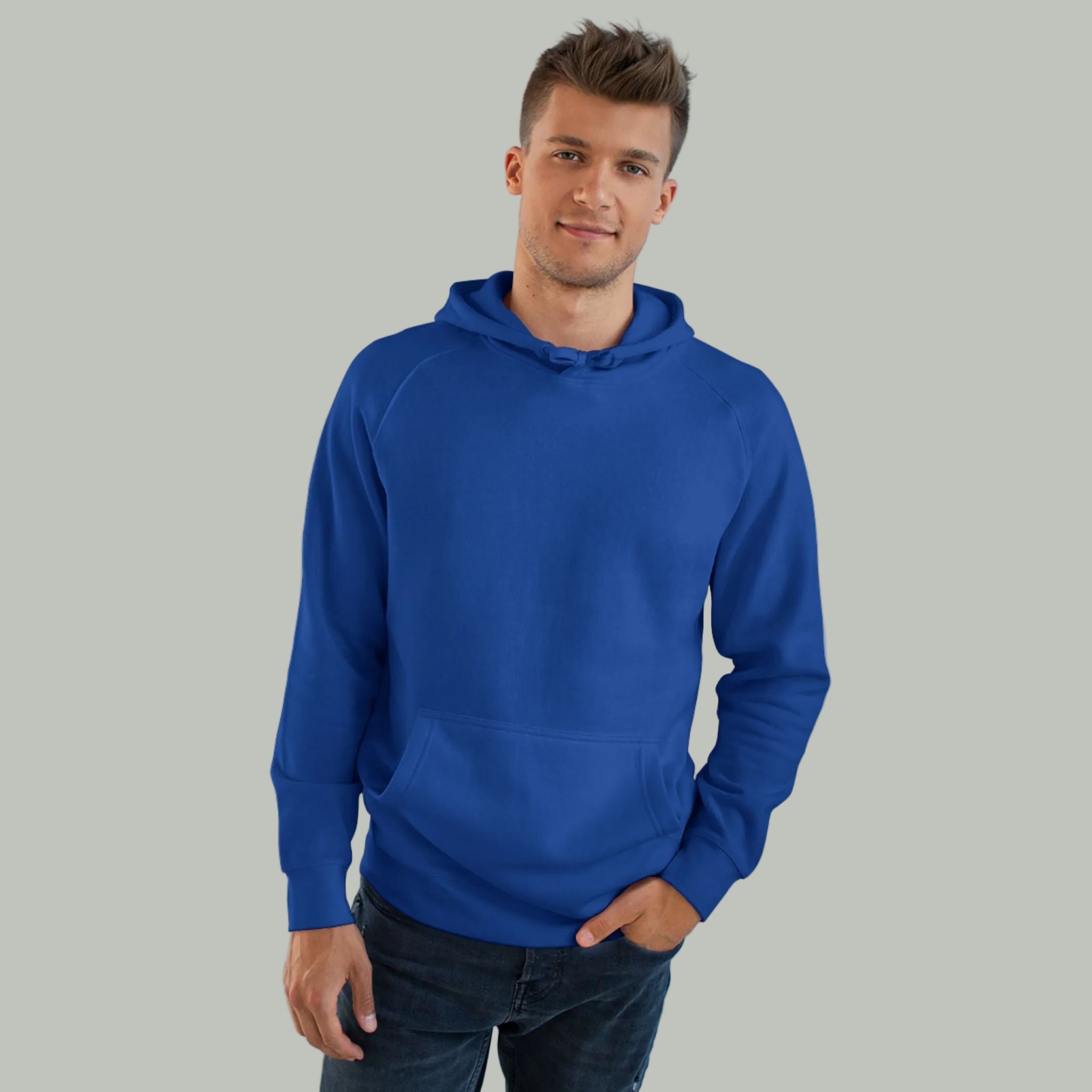 Delete Classic White Hoodie — Minimal Unisex Pullover-zoom-25