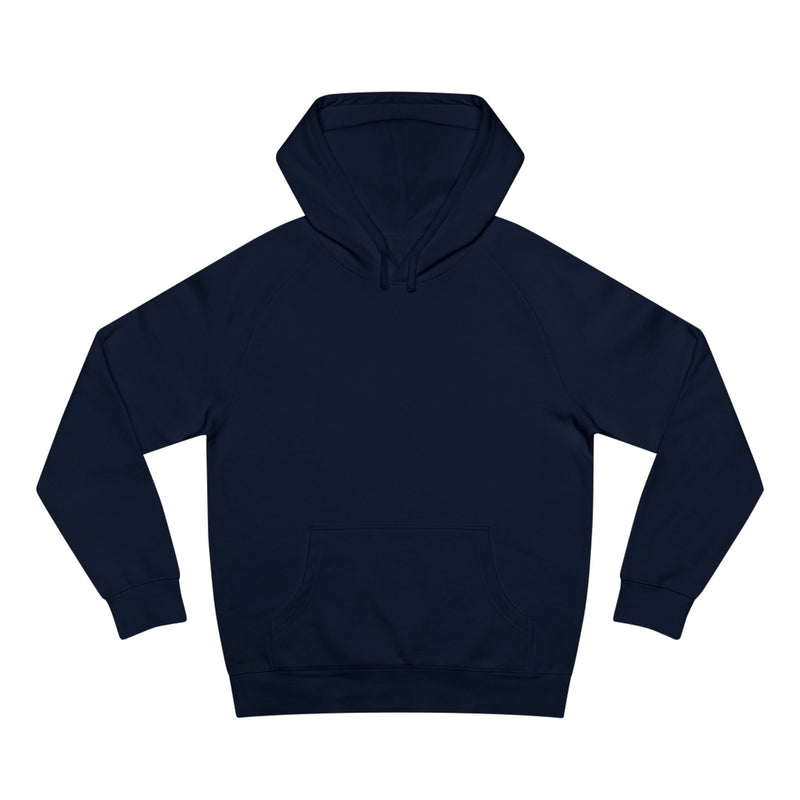 Delete Classic White Hoodie — Minimal Unisex Pullover-zoom-