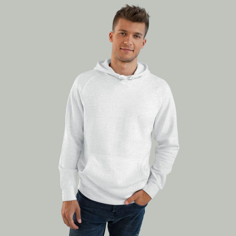 Delete Classic White Hoodie — Minimal Unisex Pullover-zoom-