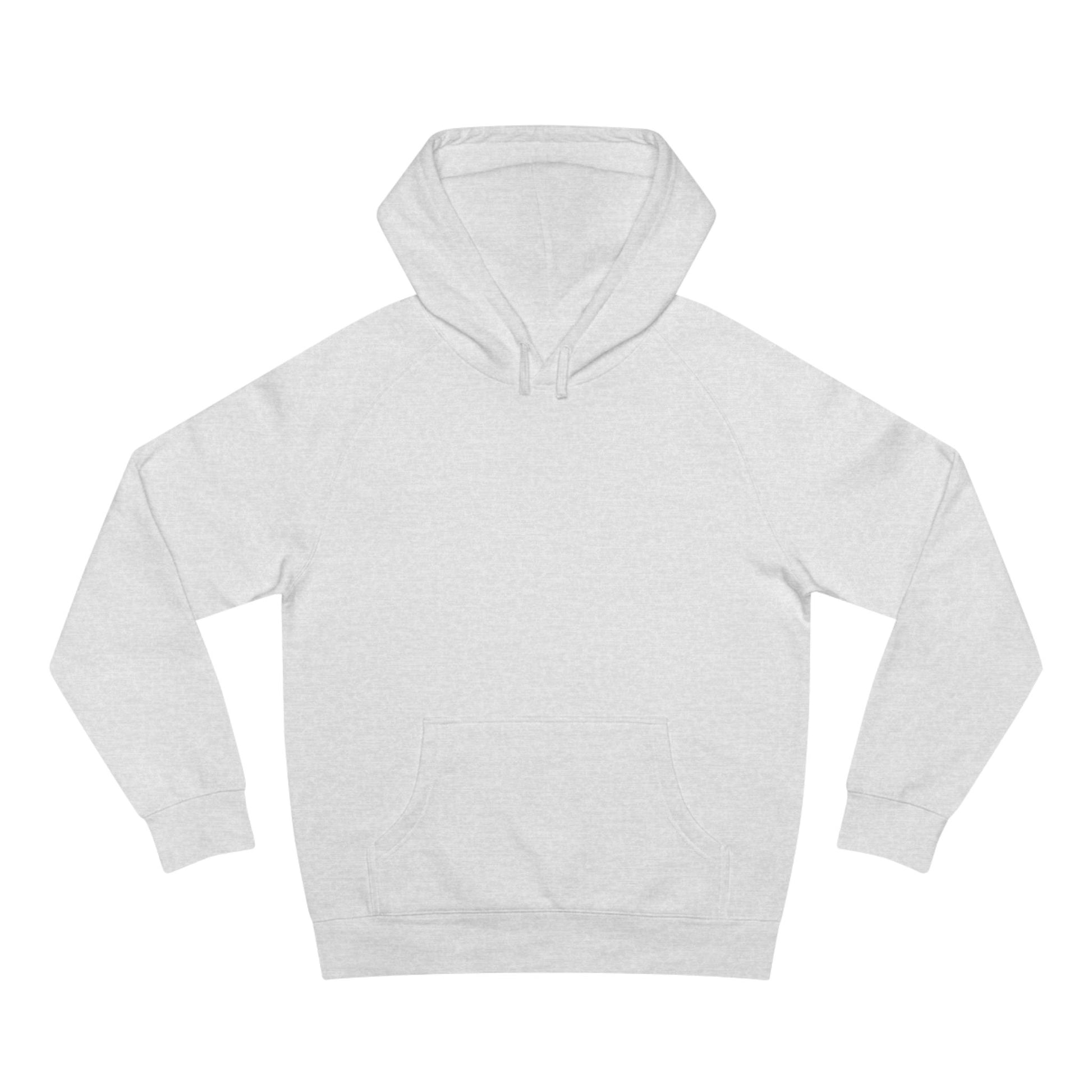 Delete Classic White Hoodie — Minimal Unisex Pullover-2