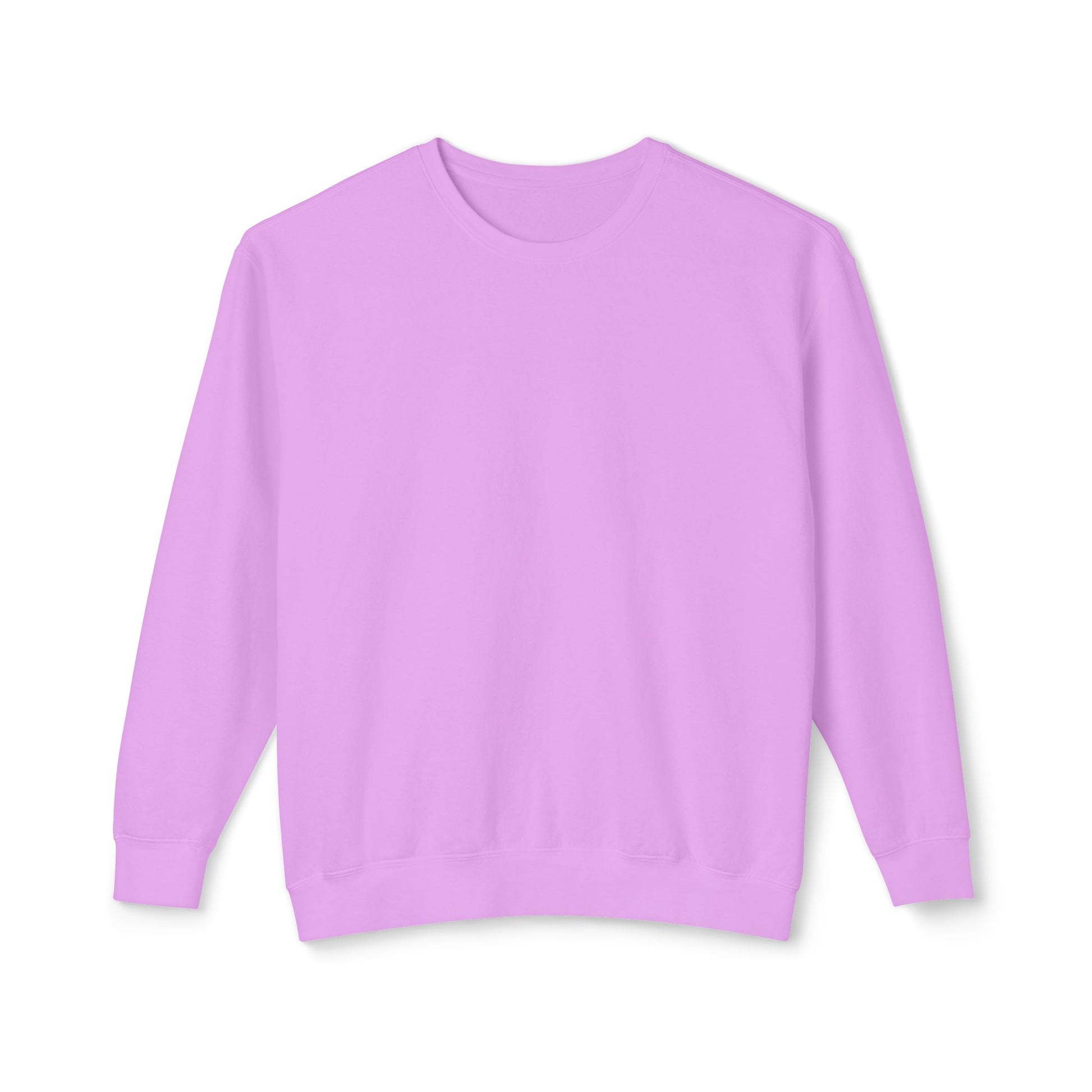 Delete Crewneck Sweatshirt — Minimal White Lightweight Pullover-13