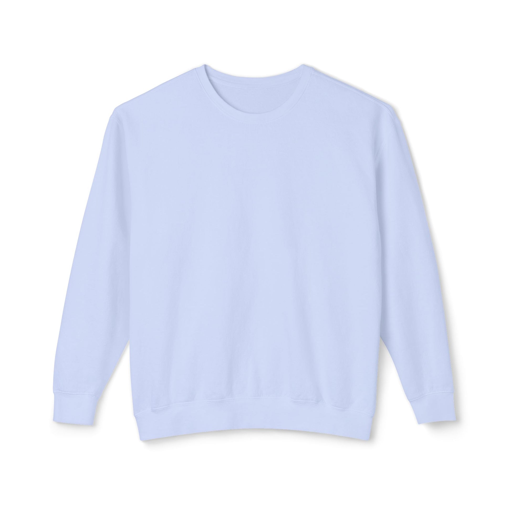 Delete Crewneck Sweatshirt — Minimal White Lightweight Pullover-10