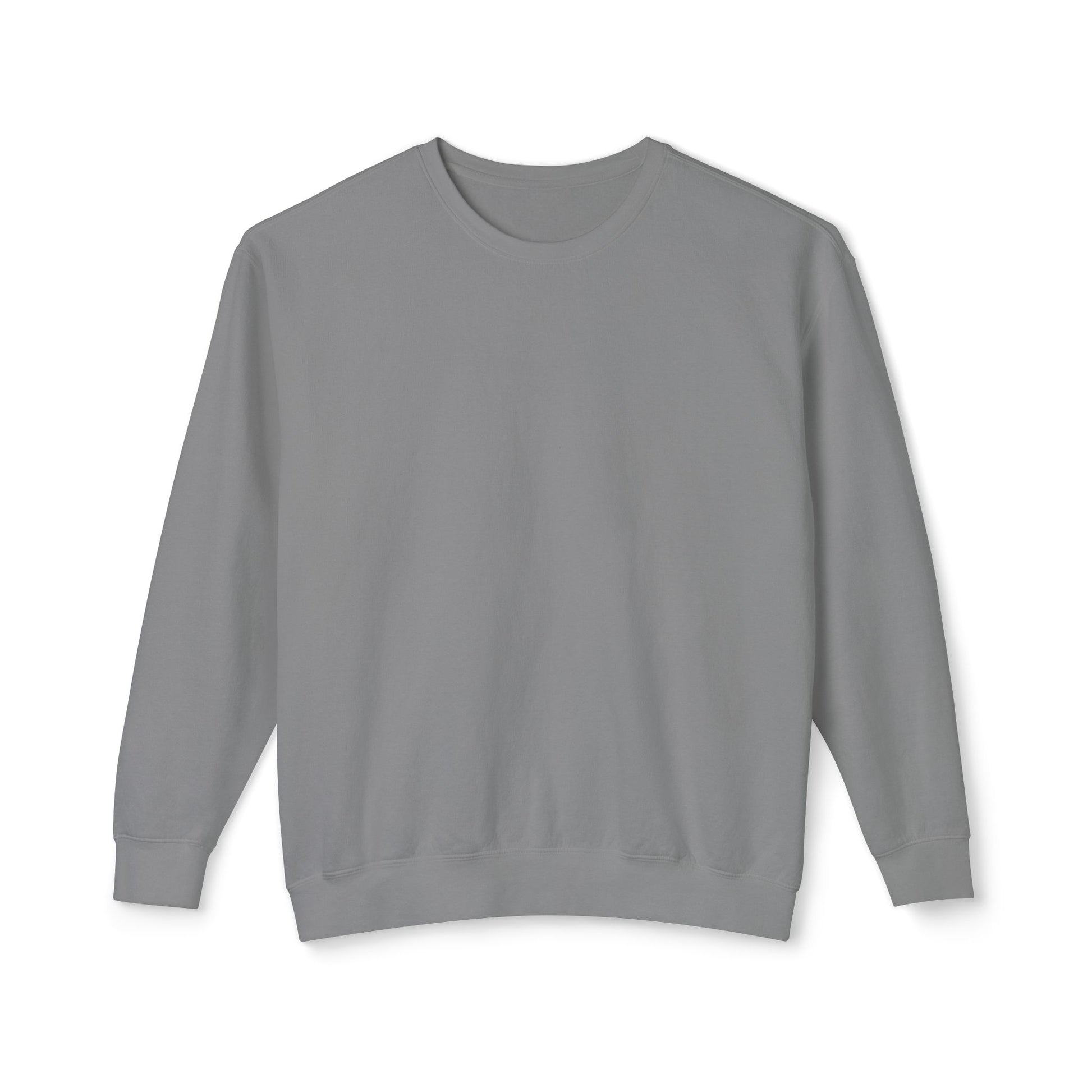 Delete Crewneck Sweatshirt — Minimal White Lightweight Pullover-8