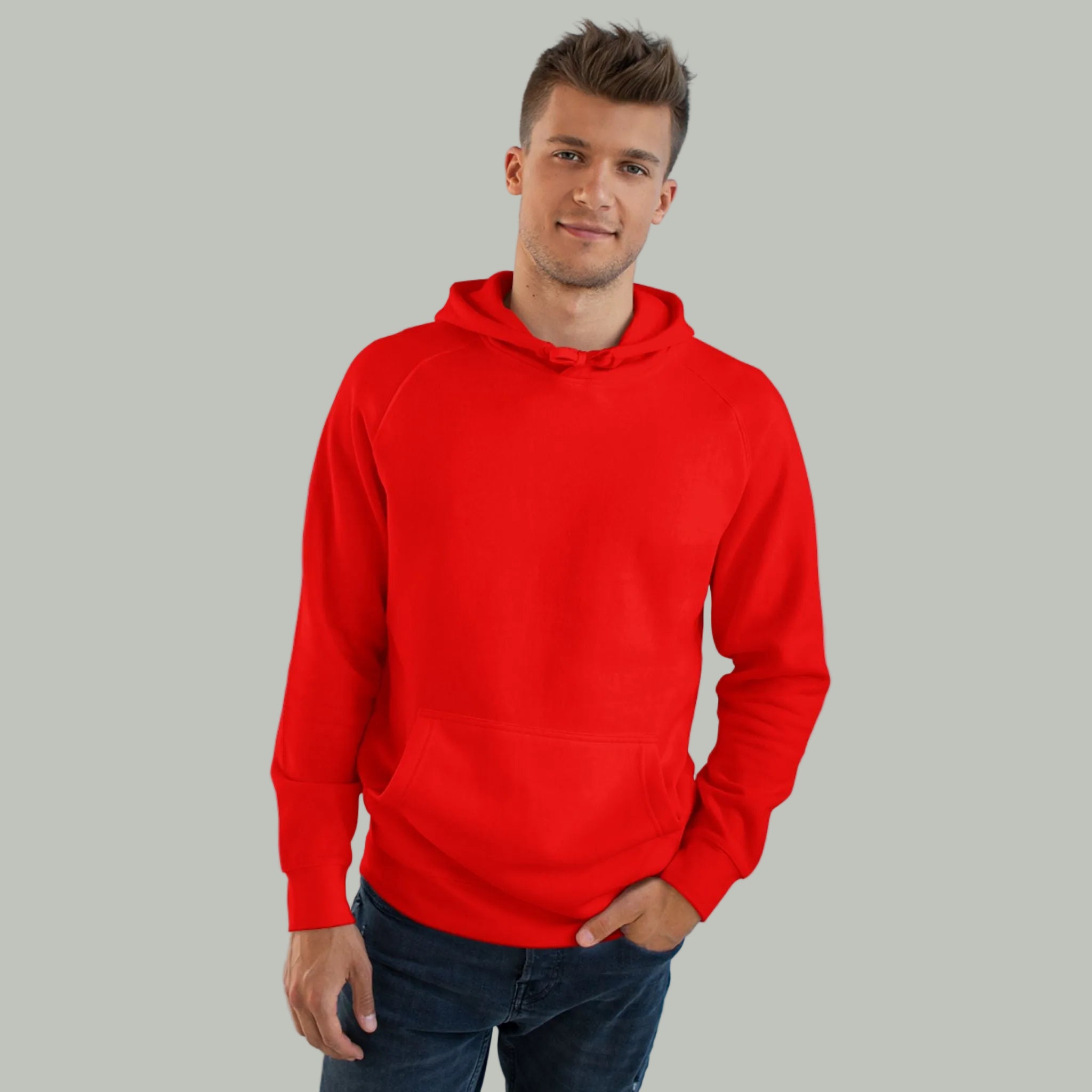 Delete Classic White Hoodie — Minimal Unisex Pullover-zoom-17