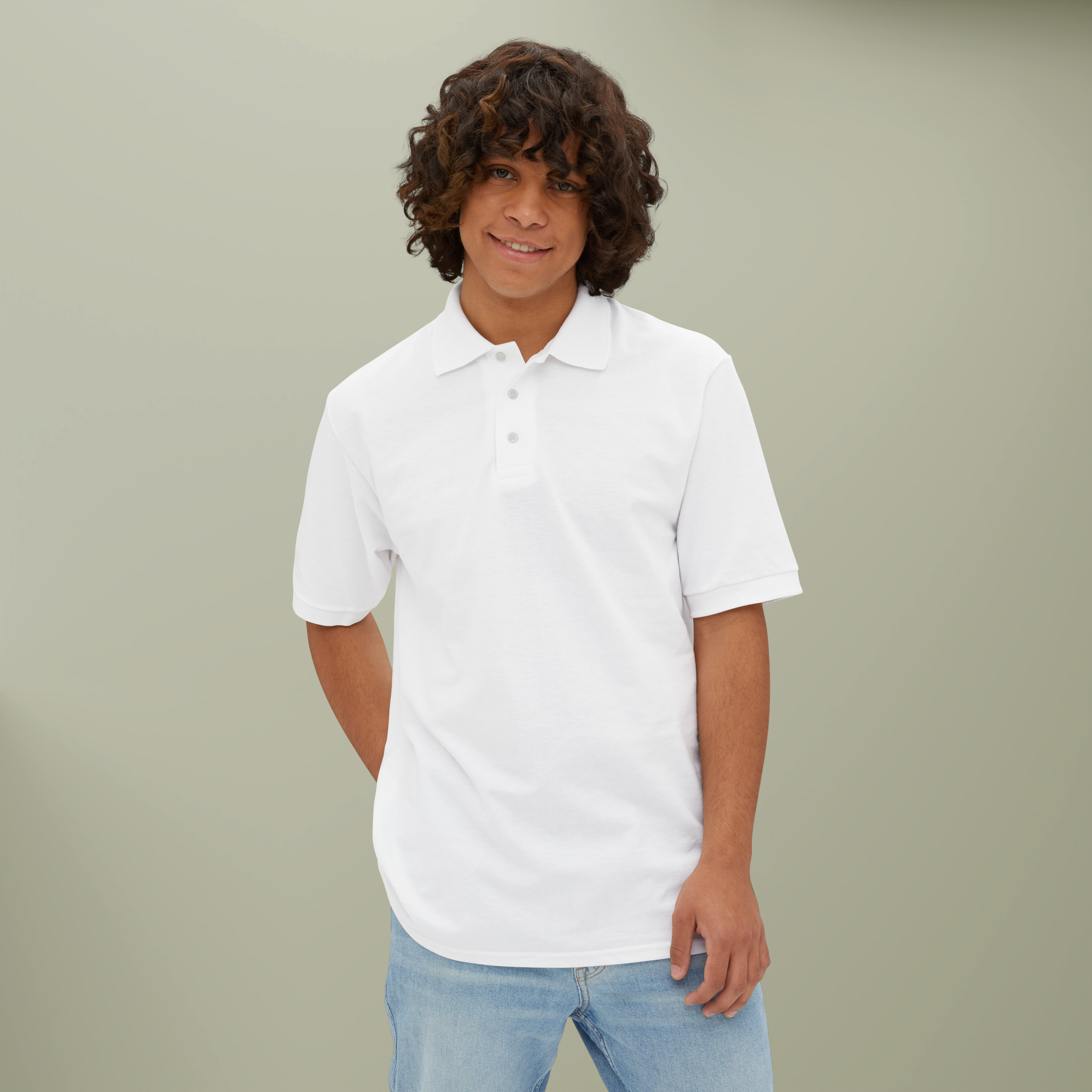 Men's Piqué Polo-zoom-1
