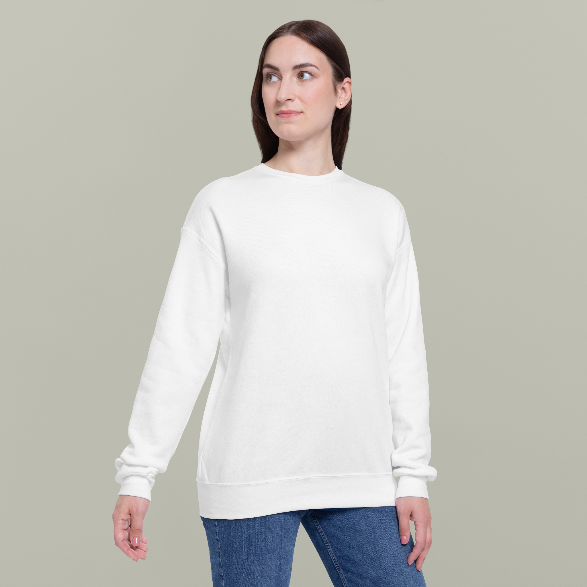 Unisex Drop Shoulder Sweatshirt-zoom-1