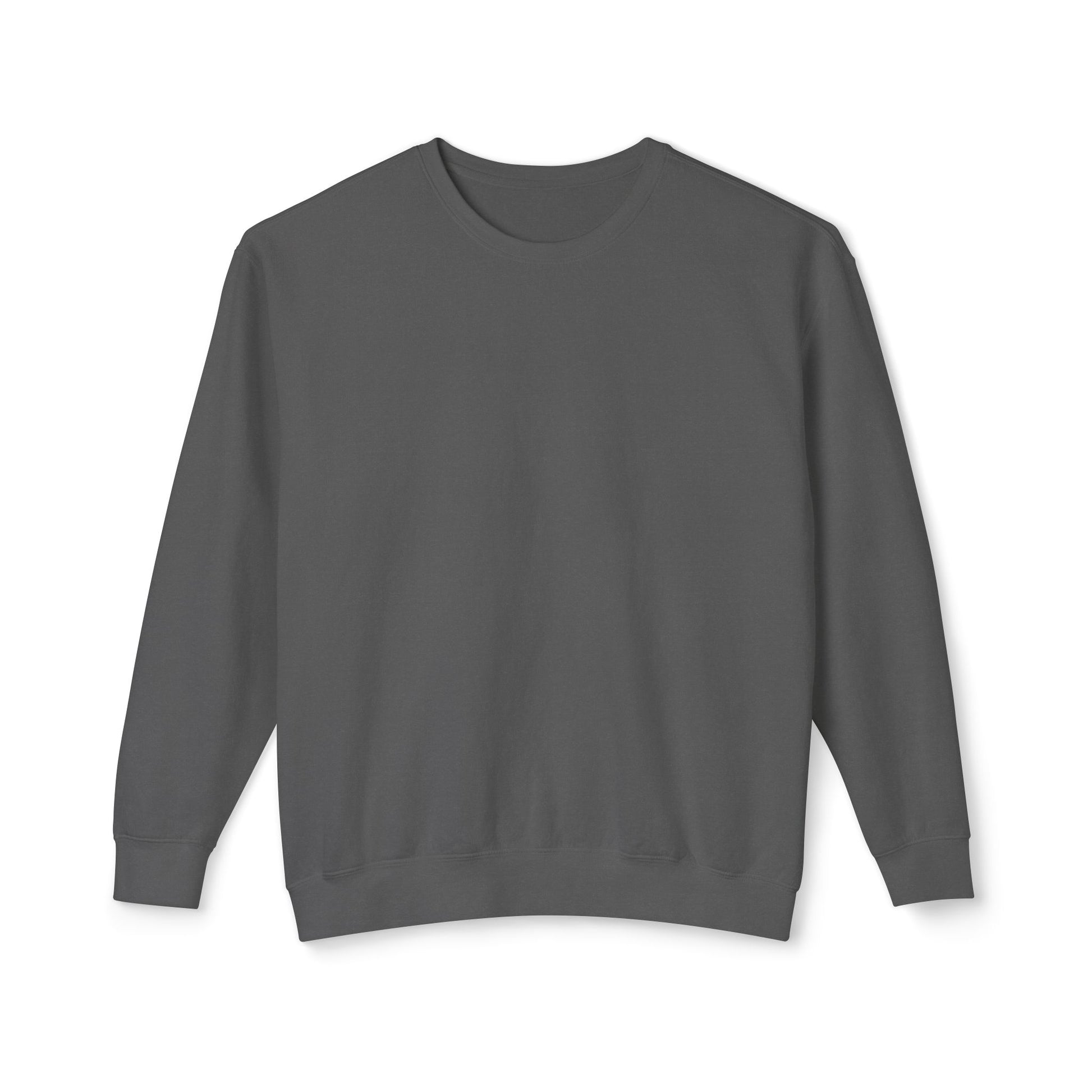 Delete Crewneck Sweatshirt — Minimal White Lightweight Pullover-7