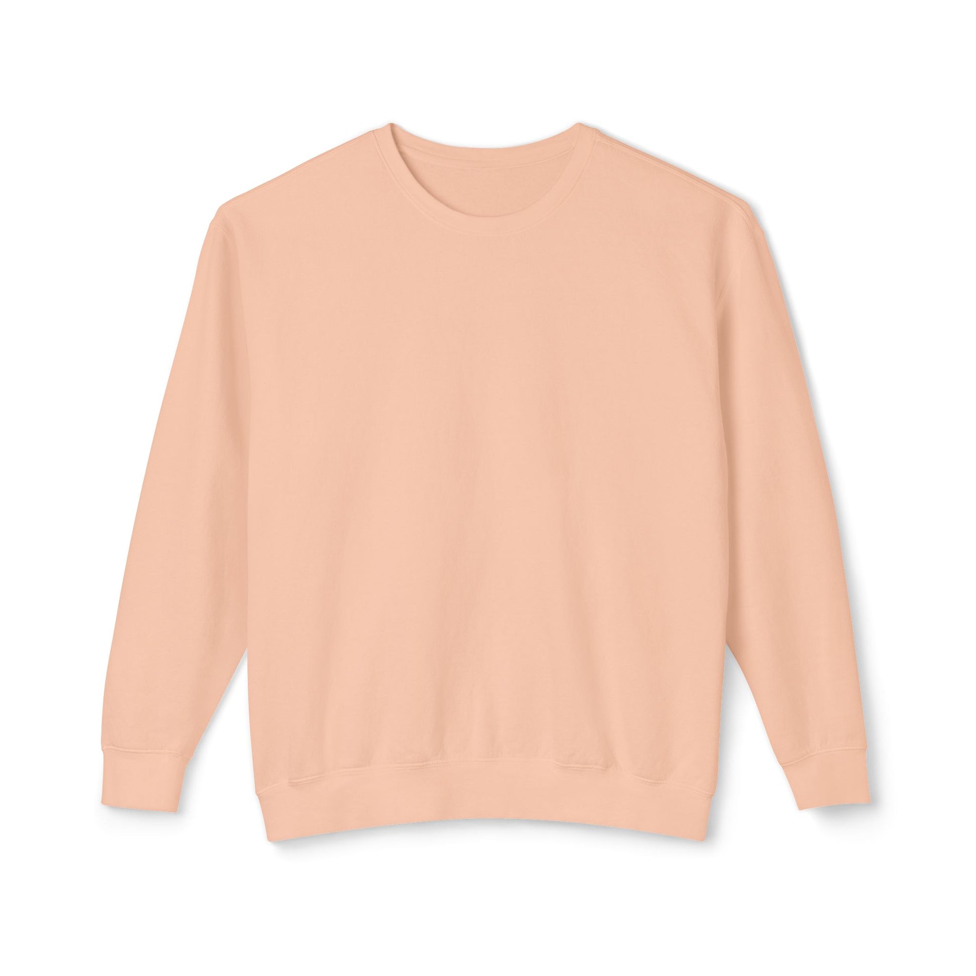 Delete Crewneck Sweatshirt — Minimal White Lightweight Pullover-3