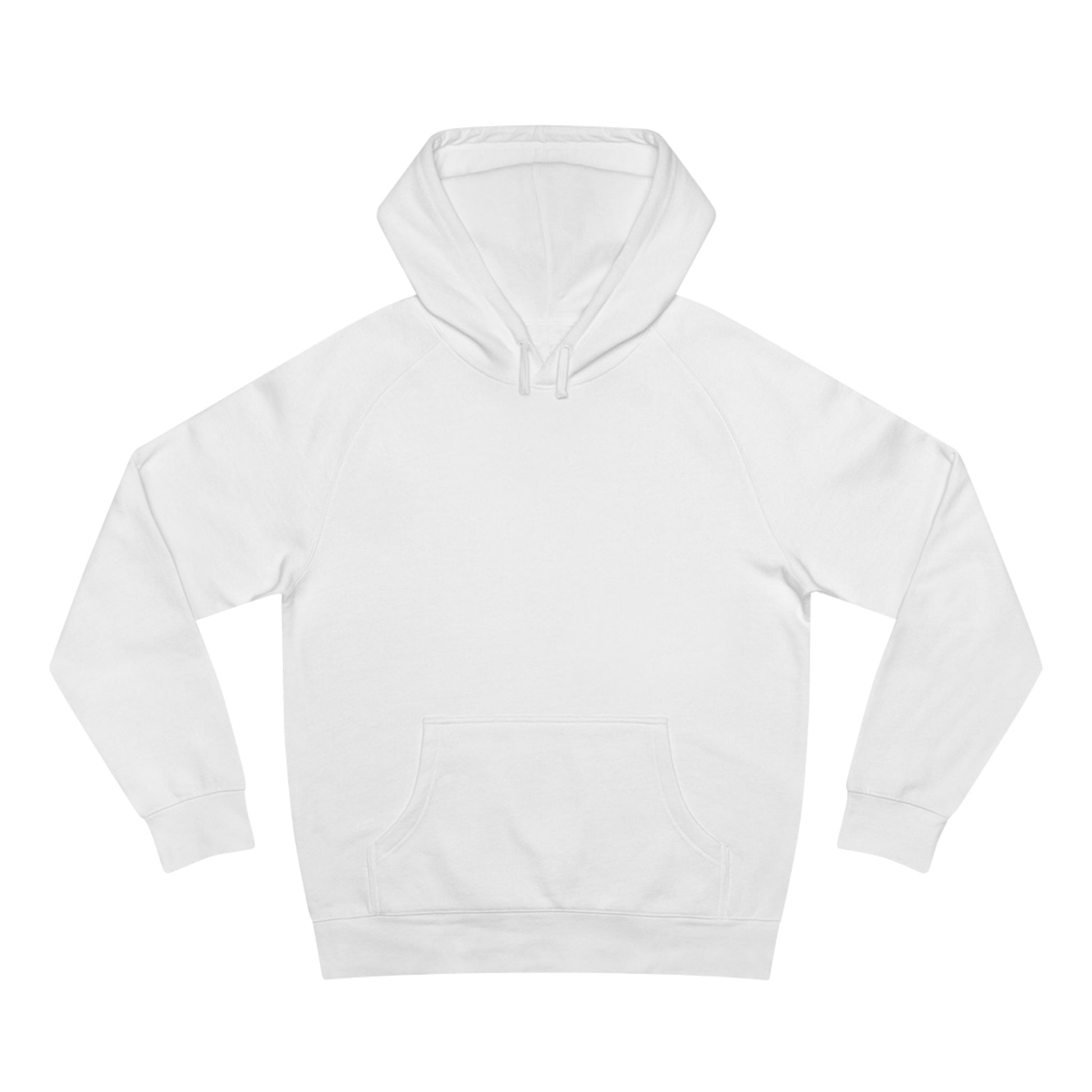 Delete Classic White Hoodie — Minimal Unisex Pullover-1