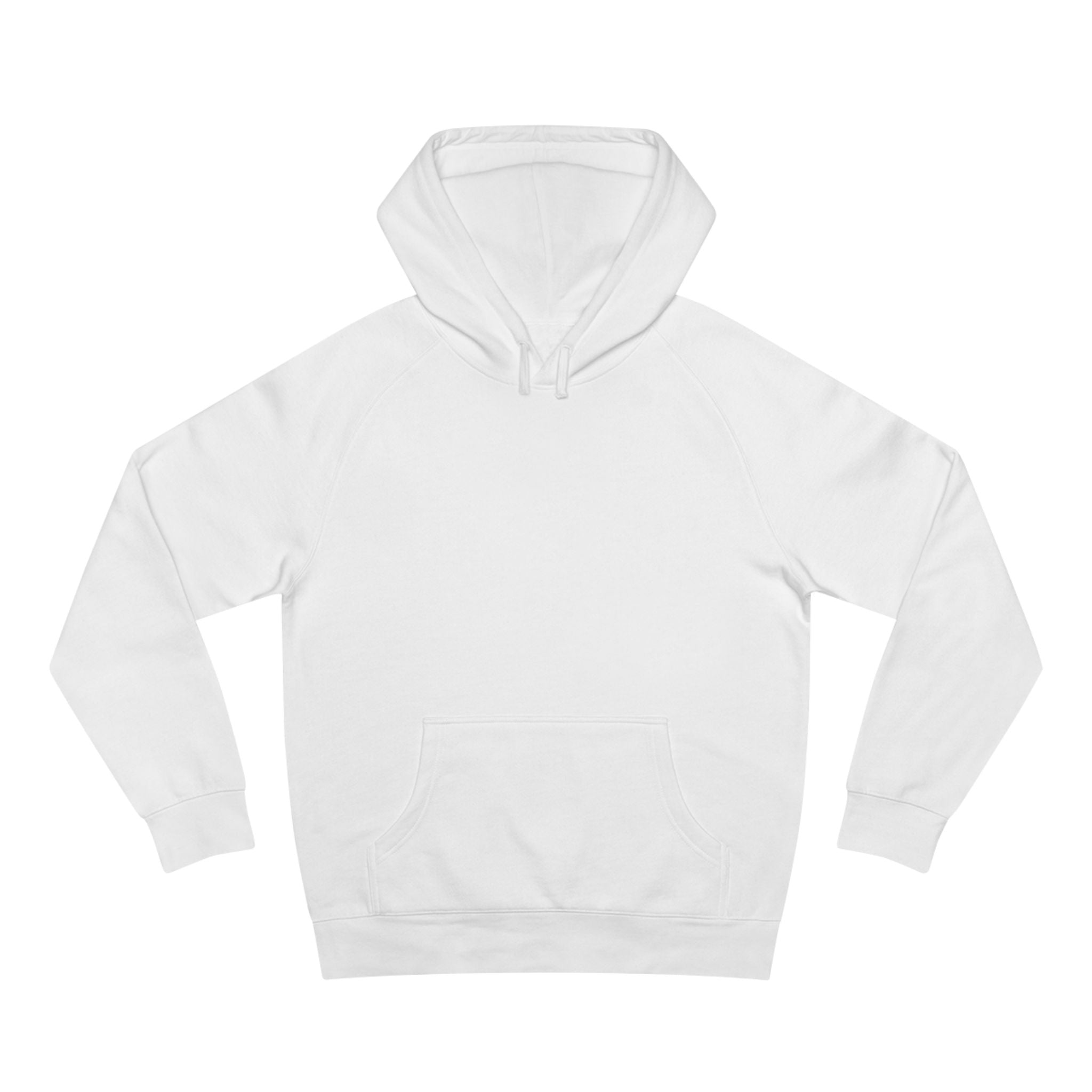 Delete Classic White Hoodie — Minimal Unisex Pullover-zoom-1