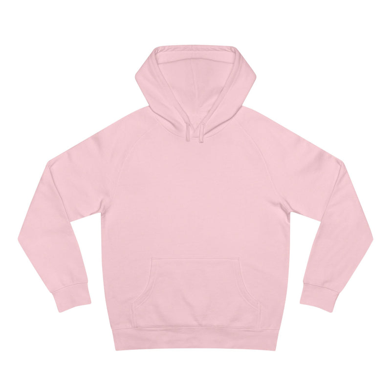 Delete Classic White Hoodie — Minimal Unisex Pullover-zoom-