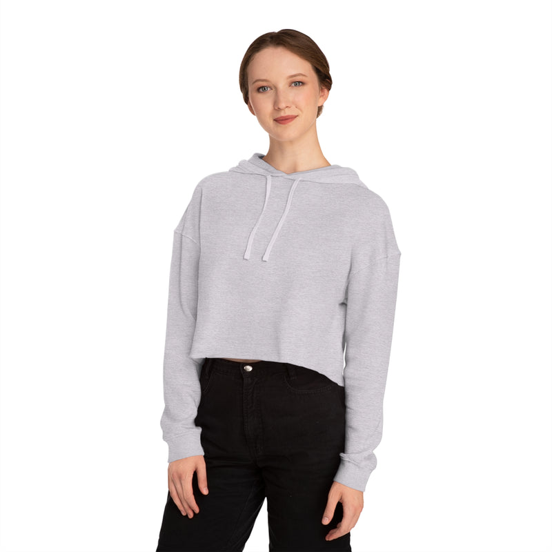 Women’s Cropped Hooded Sweatshirt-zoom-