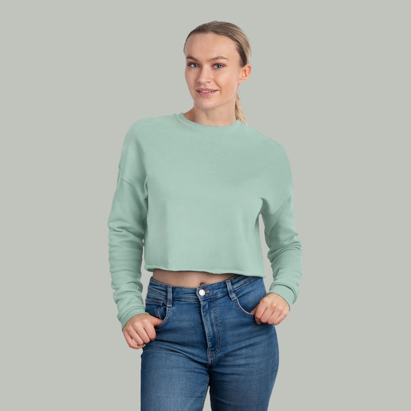 Women's Cropped Sweatshirt-zoom-
