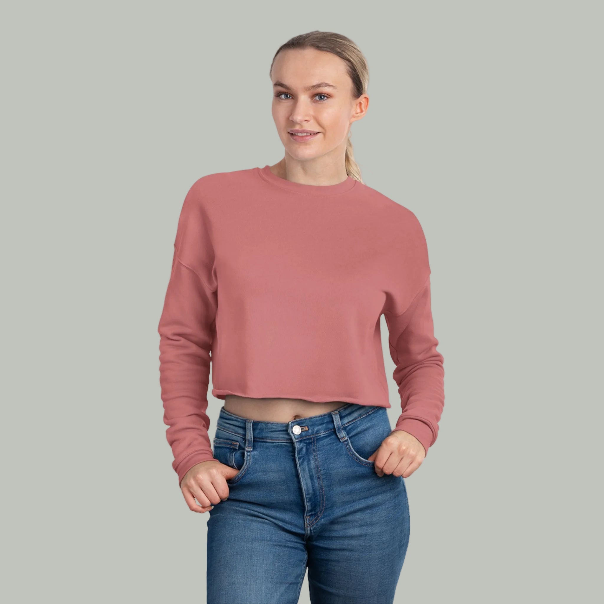 Women's Cropped Sweatshirt-zoom-4